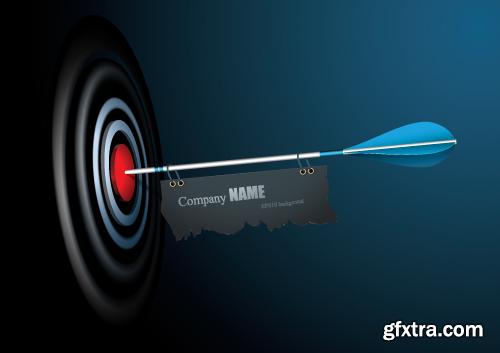 Hitting Target 5xEPS & 20xJPGs Hitting Target 5xEPS & 20xJPGs