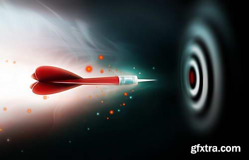 Hitting Target 5xEPS & 20xJPGs Hitting Target 5xEPS & 20xJPGs