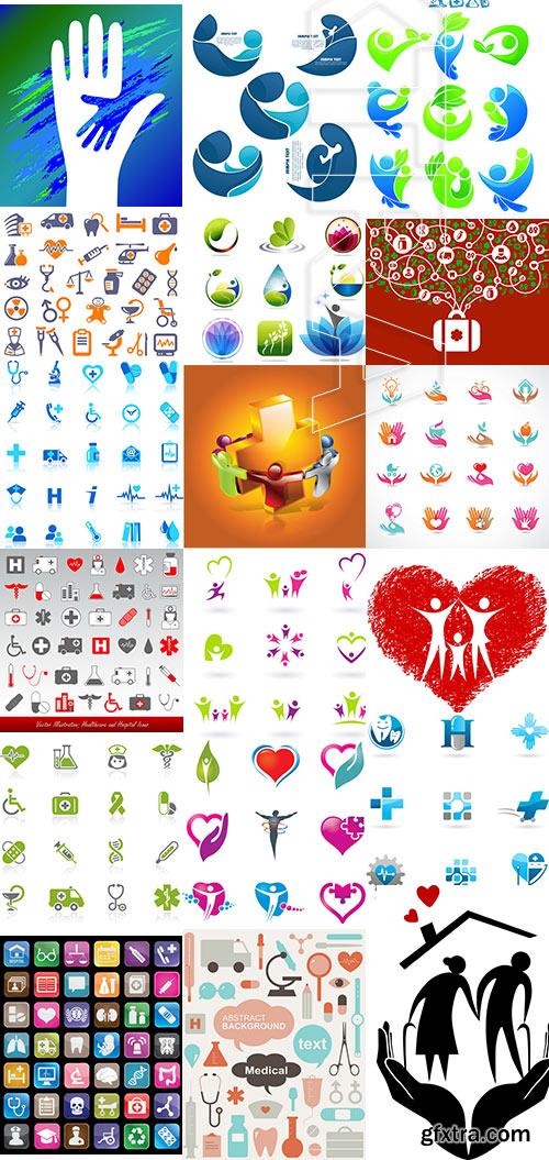 Amazing SS - Health care symbol, 25xEPS Amazing SS - Health care symbol, 25xEPS