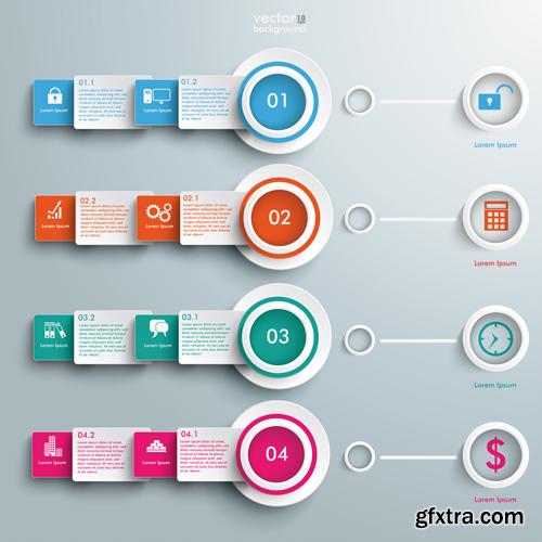 Collection of infographics vol.28, 25xEPS