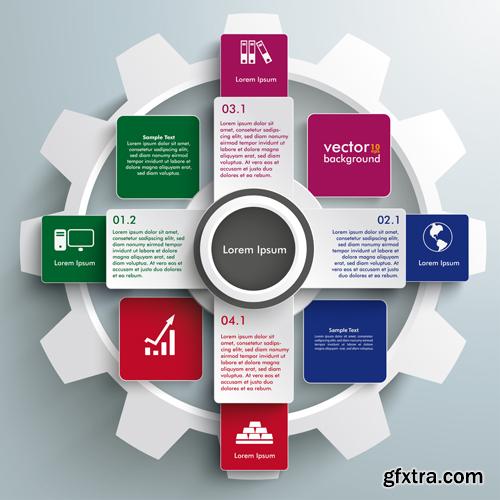 Collection of infographics vol.28, 25xEPS