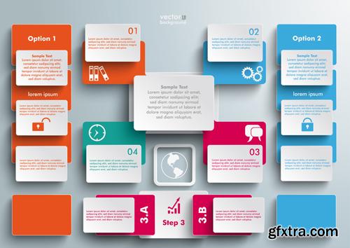 Collection of infographics vol.28, 25xEPS