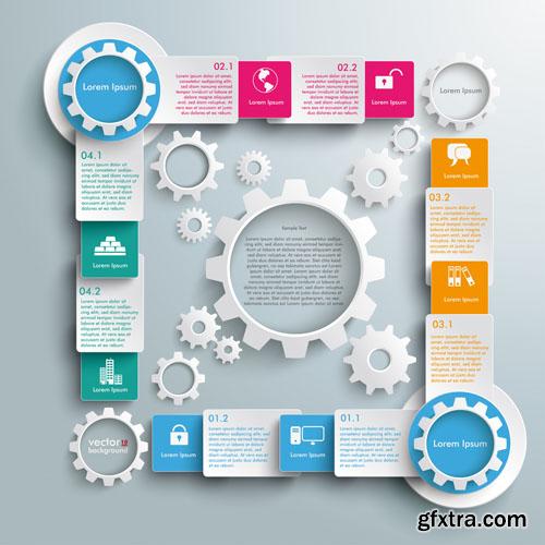 Collection of infographics vol.28, 25xEPS