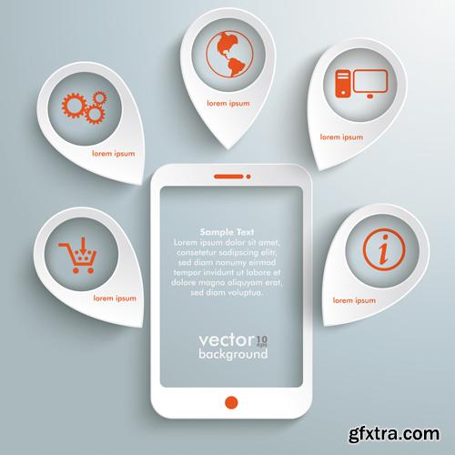 Collection of infographics vol.28, 25xEPS