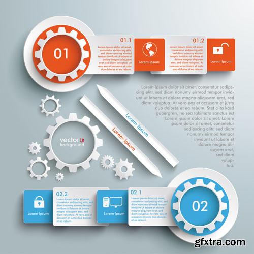 Collection of infographics vol.28, 25xEPS