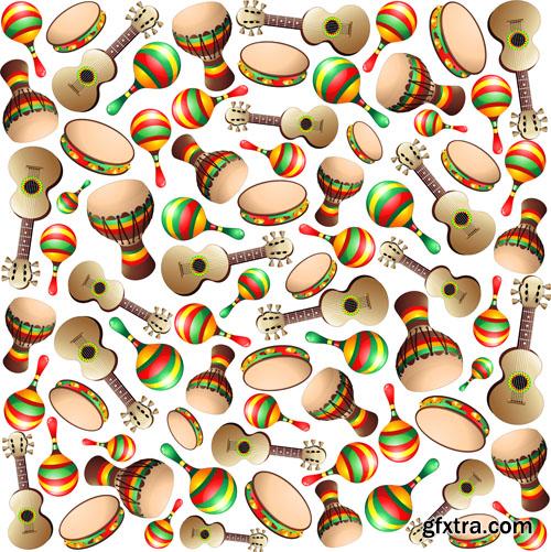 Latino Travel, 25xEPS, AI