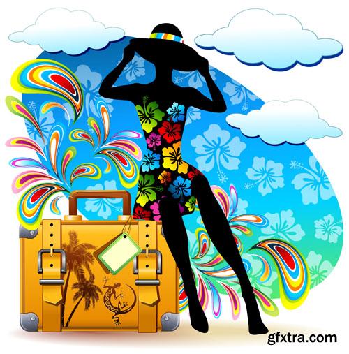 Latino Travel, 25xEPS, AI