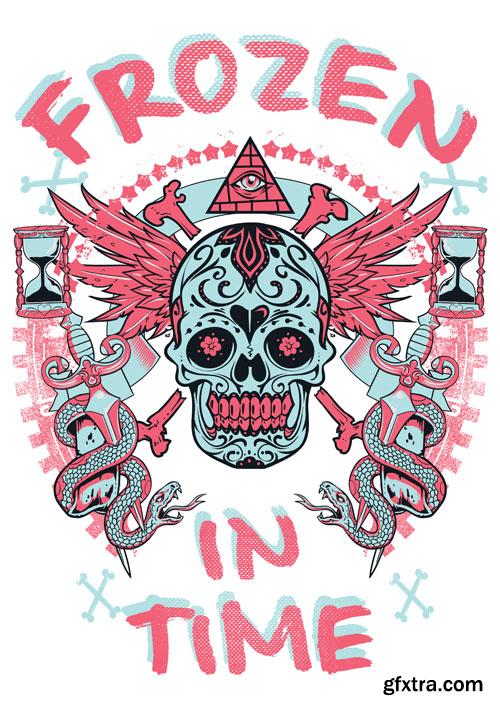 T-Shirt Design #10 - 25xEPS T-Shirt Design #10 - 25xEPS