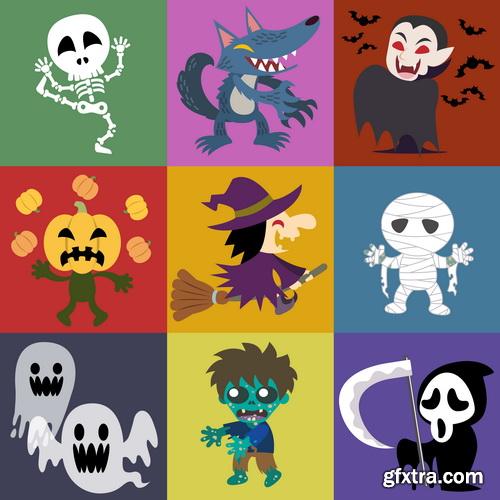 Halloween Background #3, 25xEPS