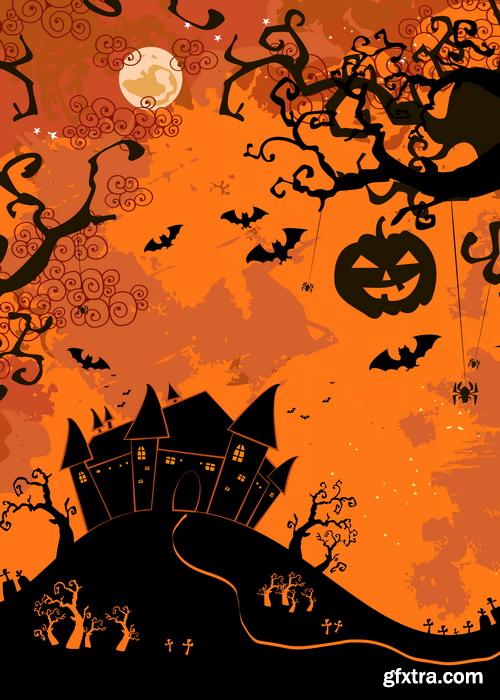Halloween Background #3, 25xEPS