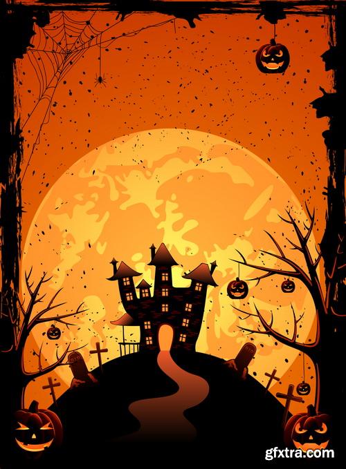 Halloween Background #3, 25xEPS
