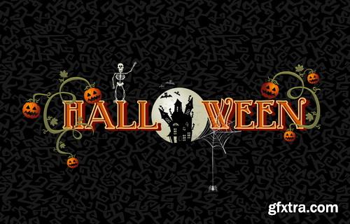 Halloween Background #3, 25xEPS