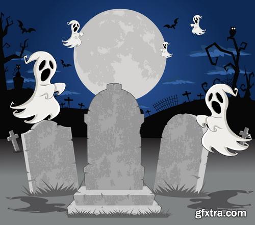 Halloween Background #3, 25xEPS