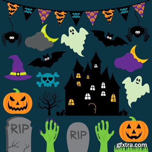Halloween Background #3, 25xEPS