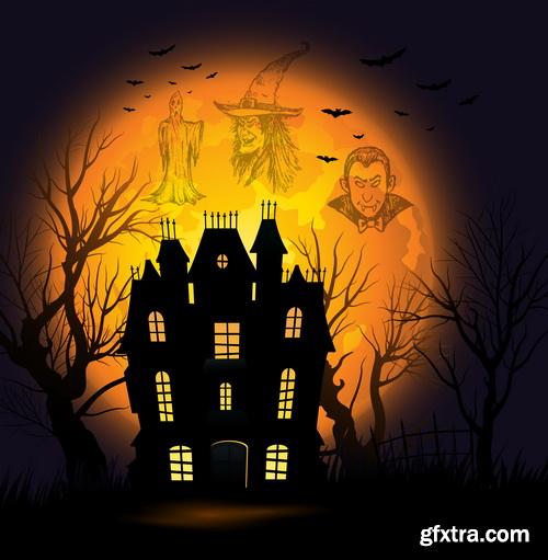 Halloween Background #3, 25xEPS