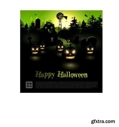 Halloween Background #3, 25xEPS