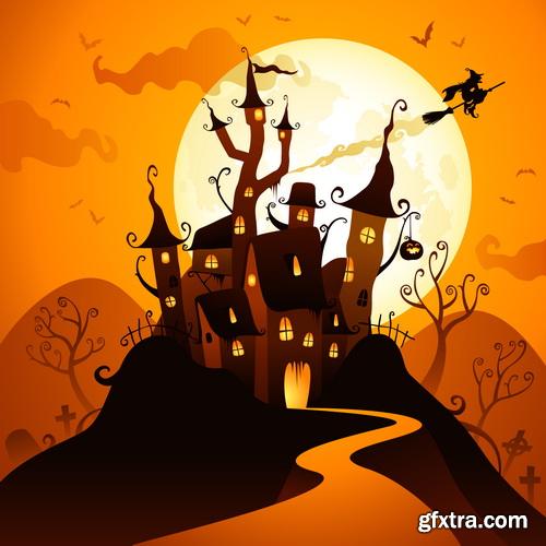 Halloween Background #3, 25xEPS