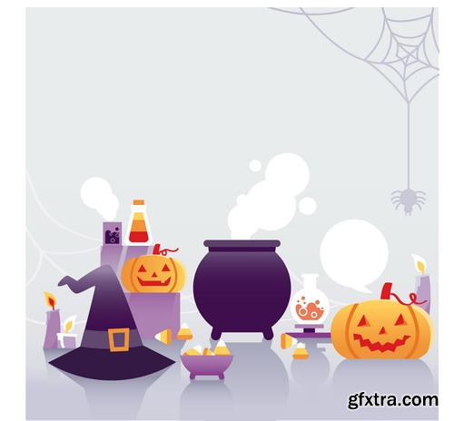 Halloween Background #3, 25xEPS