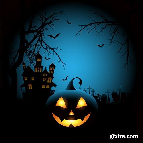 Halloween Background #4, 25xEPS