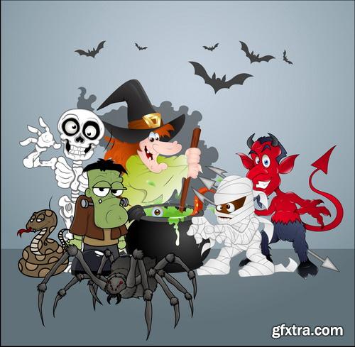 Halloween Background #4, 25xEPS