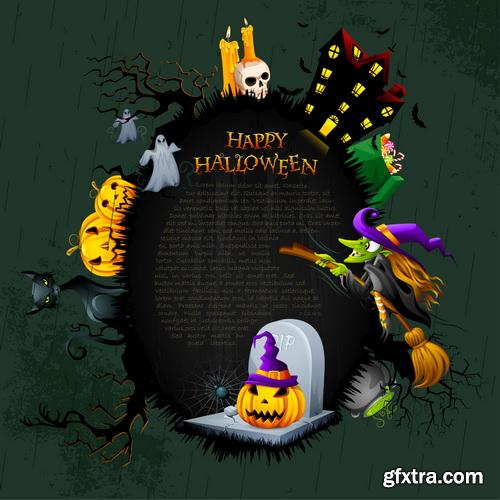 Halloween Background #4, 25xEPS