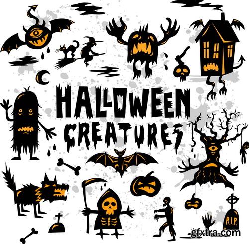 Halloween Background #4, 25xEPS