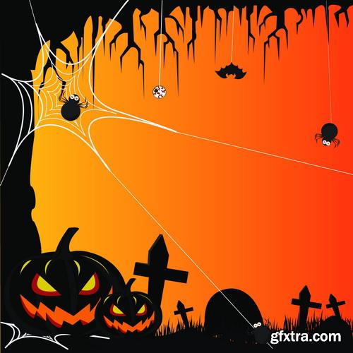 Halloween Background #4, 25xEPS