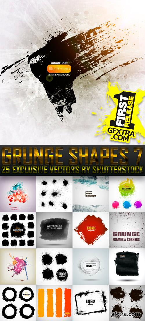 Amazing SS - Grunge Shapes 7, 25xEPS
