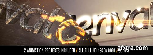 Videohive Heat Up Logo Reveal 1694741 (8 After Effects Projects and SoundFX File)
