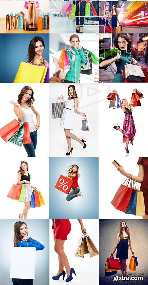 Amazing SS - Woman with shopping bags 6, 25xJPGs Amazing SS - Woman with shopping bags 6, 25xJPGs