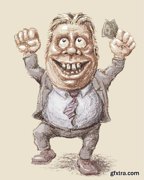 Hand Drawing Illustrations 17xEPS