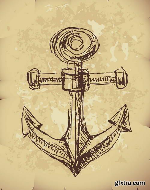 Hand Drawing Illustrations 17xEPS