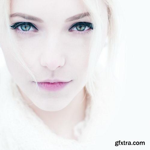 Cool Woman Face Portraits II, 25xJPGs