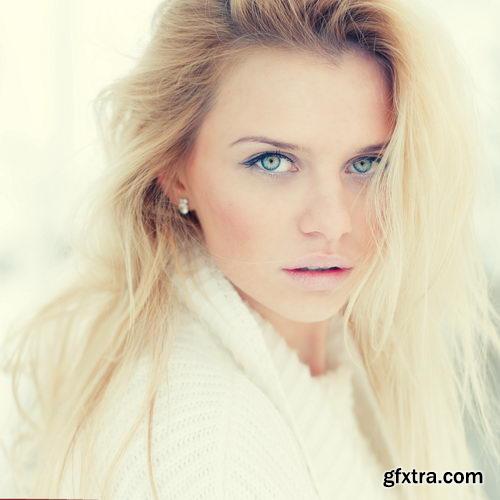 Cool Woman Face Portraits II, 25xJPGs