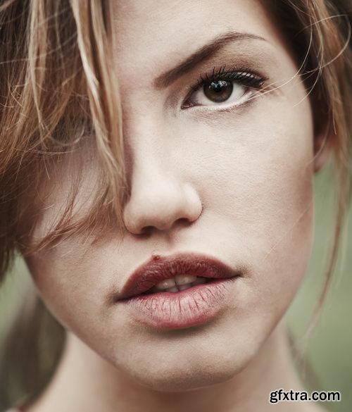 Cool Woman Face Portraits II, 25xJPGs