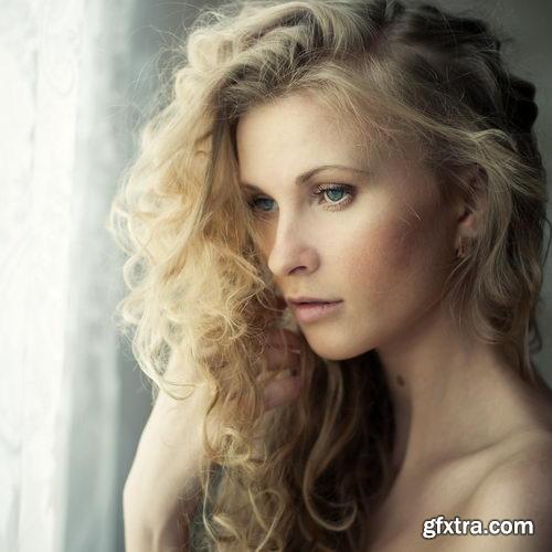 Cool Woman Face Portraits II, 25xJPGs