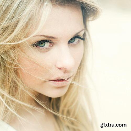 Cool Woman Face Portraits II, 25xJPGs