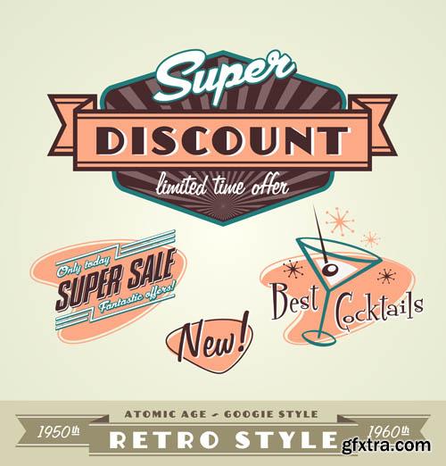 Retro collection vol.4, 25xEPS Retro collection vol.4, 25xEPS