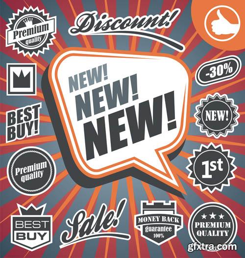 Retro collection vol.4, 25xEPS Retro collection vol.4, 25xEPS