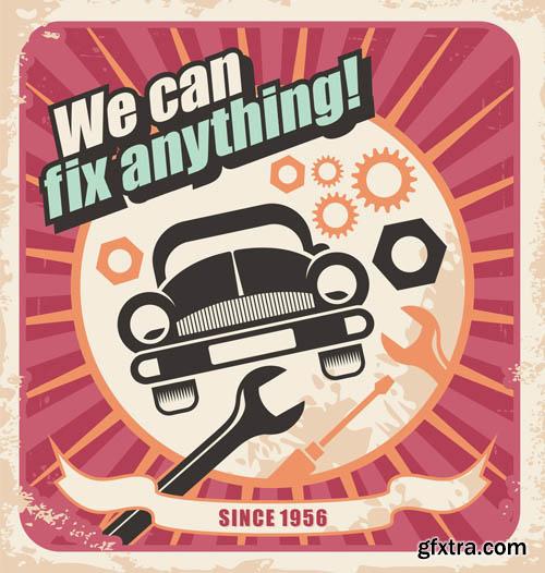 Retro collection vol.4, 25xEPS Retro collection vol.4, 25xEPS