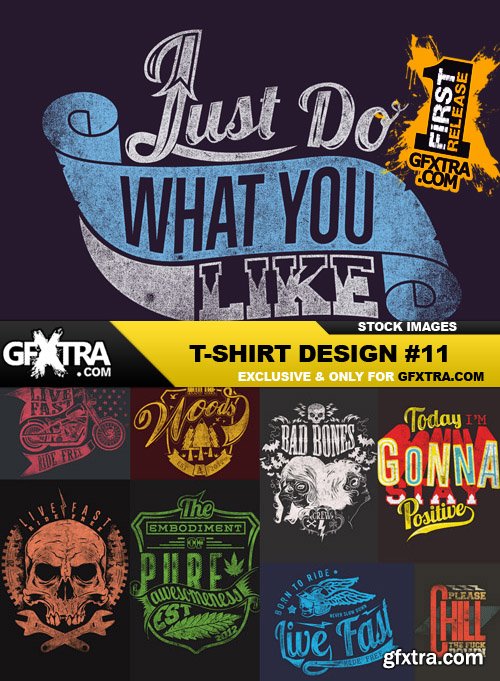 T-Shirt Design #11 - 25xEPS T-Shirt Design #11 - 25xEPS