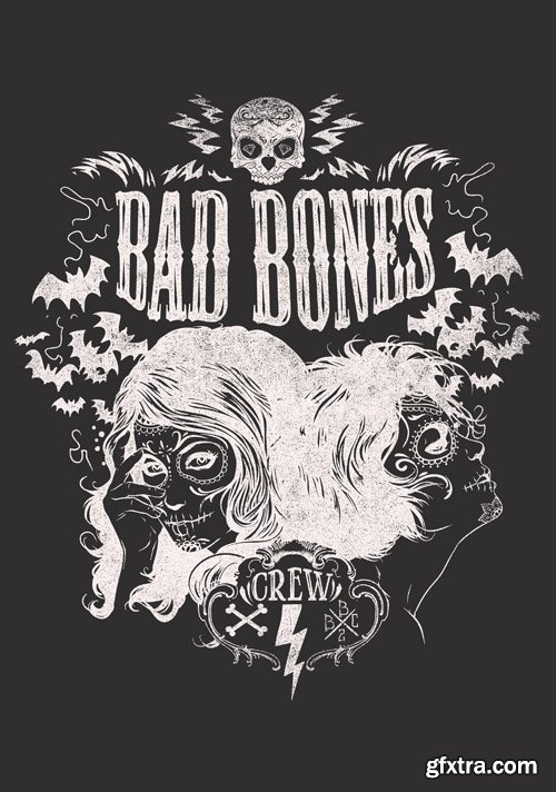 T-Shirt Design #11 - 25xEPS T-Shirt Design #11 - 25xEPS