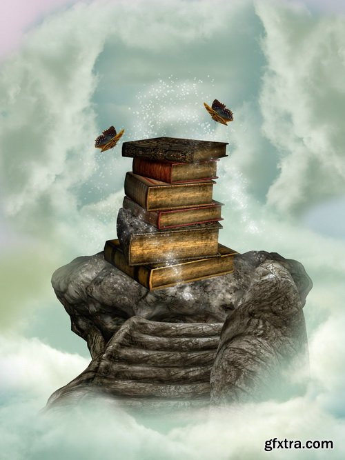 Fantasy Backdrop #1, 25xJPG