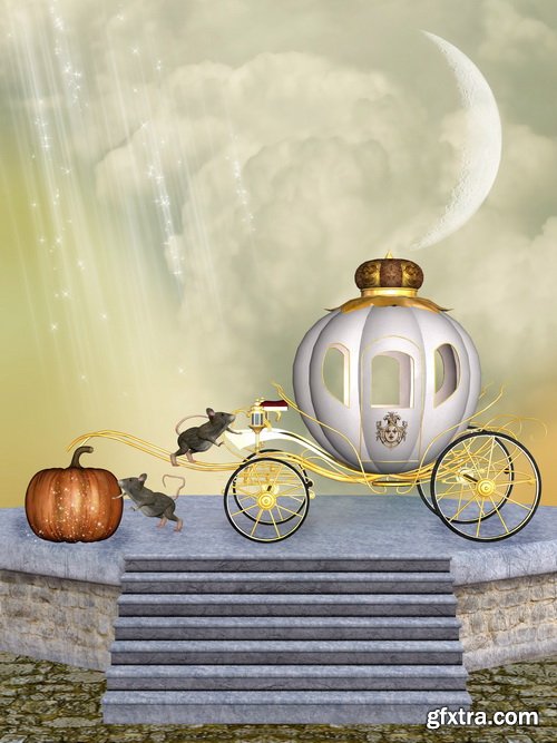 Fantasy Backdrop #1, 25xJPG