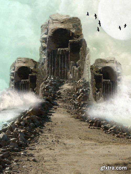 Fantasy Backdrop #1, 25xJPG