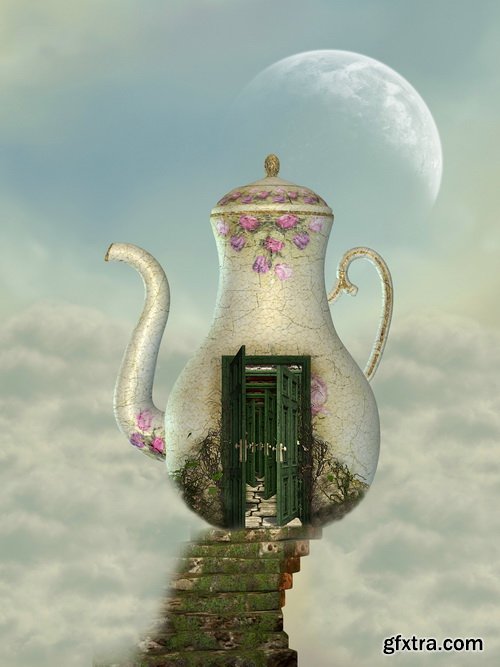 Fantasy Backdrop #1, 25xJPG