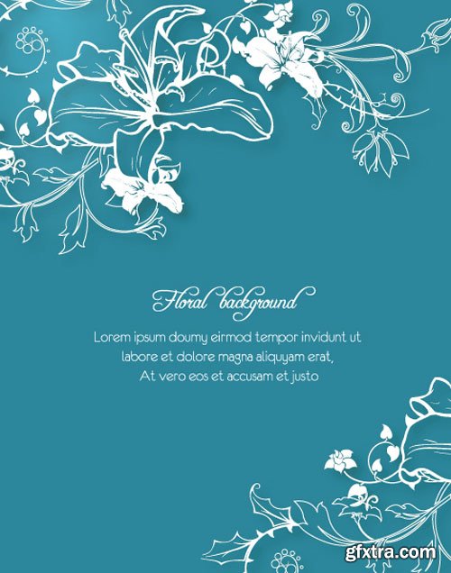 Floral Illustrations Set #2, 25xEPS