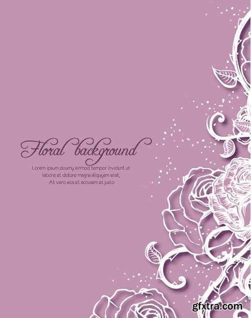 Floral Illustrations Set #2, 25xEPS