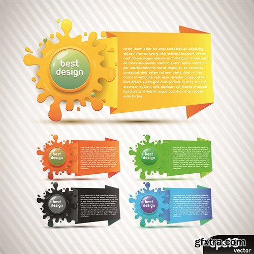 Collection of vector design elements vol.15, 25xEPS