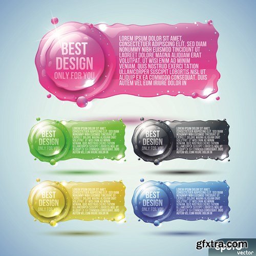 Collection of vector design elements vol.15, 25xEPS